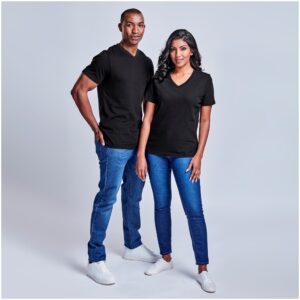 Ladies Super Club V-Neck T-Shirt | 165 gsm